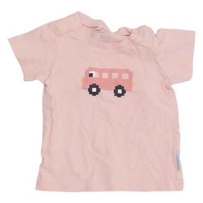 Polarn O. Pyret, T-shirt, Größe: 62, Pink, Bio-Baumwolle, Print #hwg