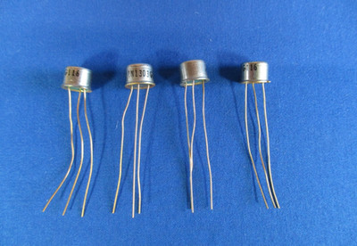 2N1302 2N1303 Germanium Transistor Gold Lead Lot of 4