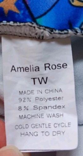 Amelia Rose "Bluey" Leggings with Pockets - Size TW (Tween) - Picture 4 of 4