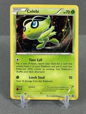 CELEBI 2017 POKEMON Black Star Promo COSMOS #XY187 - Mini SWIRL NM/LP #4 on eBay