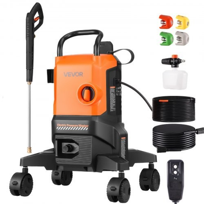 #ad VEVOR Electric Pressure Washer; Max 2700 PSI and 1.8 GPM; High Power Pressure Cl $164.37
