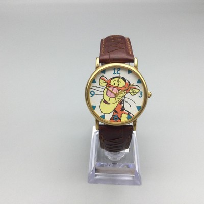 Vintage Timex Pooh Tigger Watch Women 33mm Disney Brown  display picture 2