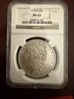 1878-S MORGAN SILVER DOLLAR NGC MS63 San Francisco Mint $1