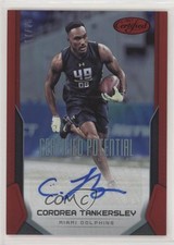 2017 Certified Potential Signatures Mirror Red 17/75 Cordrea Tankersley Auto 0o9