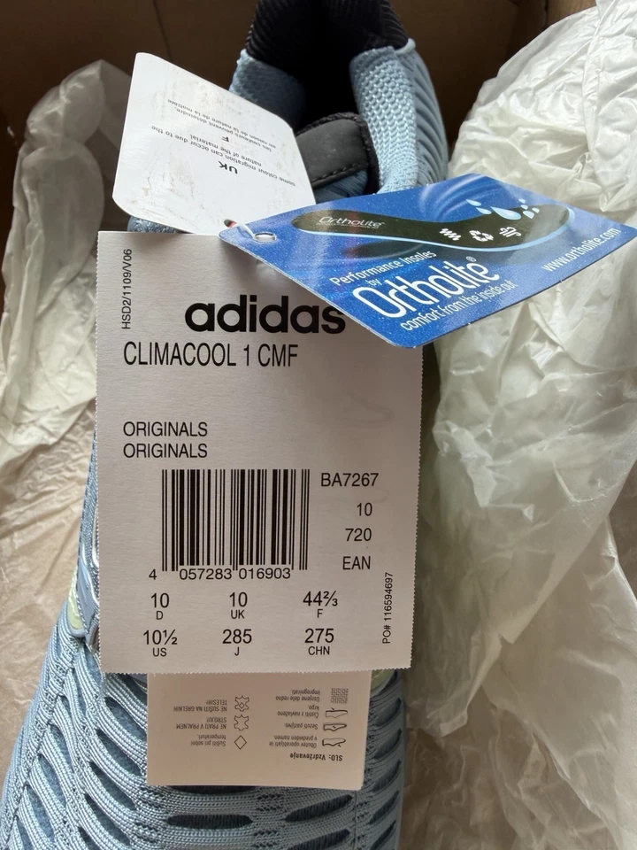 adidas Climacool 1 CMF Tactile Blue Gr. 44 2/3 (US 10.5) – NEU - Bild 4 von 4