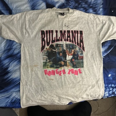 Jim Sharp with His Signature / Adult Large T-Shirt (never washed nor worn) stain