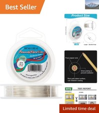 66 Feet of Silver Tarnish Resistant Copper Wire - Beading Craft Material