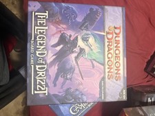 Dungeons & Dragons Legend of Drizzt Board Game NEW Complete