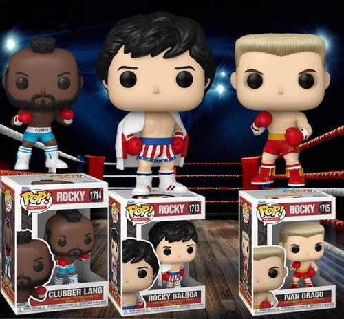 FUNKO POP ! MOVIES ROCKY - (1715) IVAN DRAGO FIGURE VINYL 9CM MOVIE ROCKY 4 - Foto 4 di 4