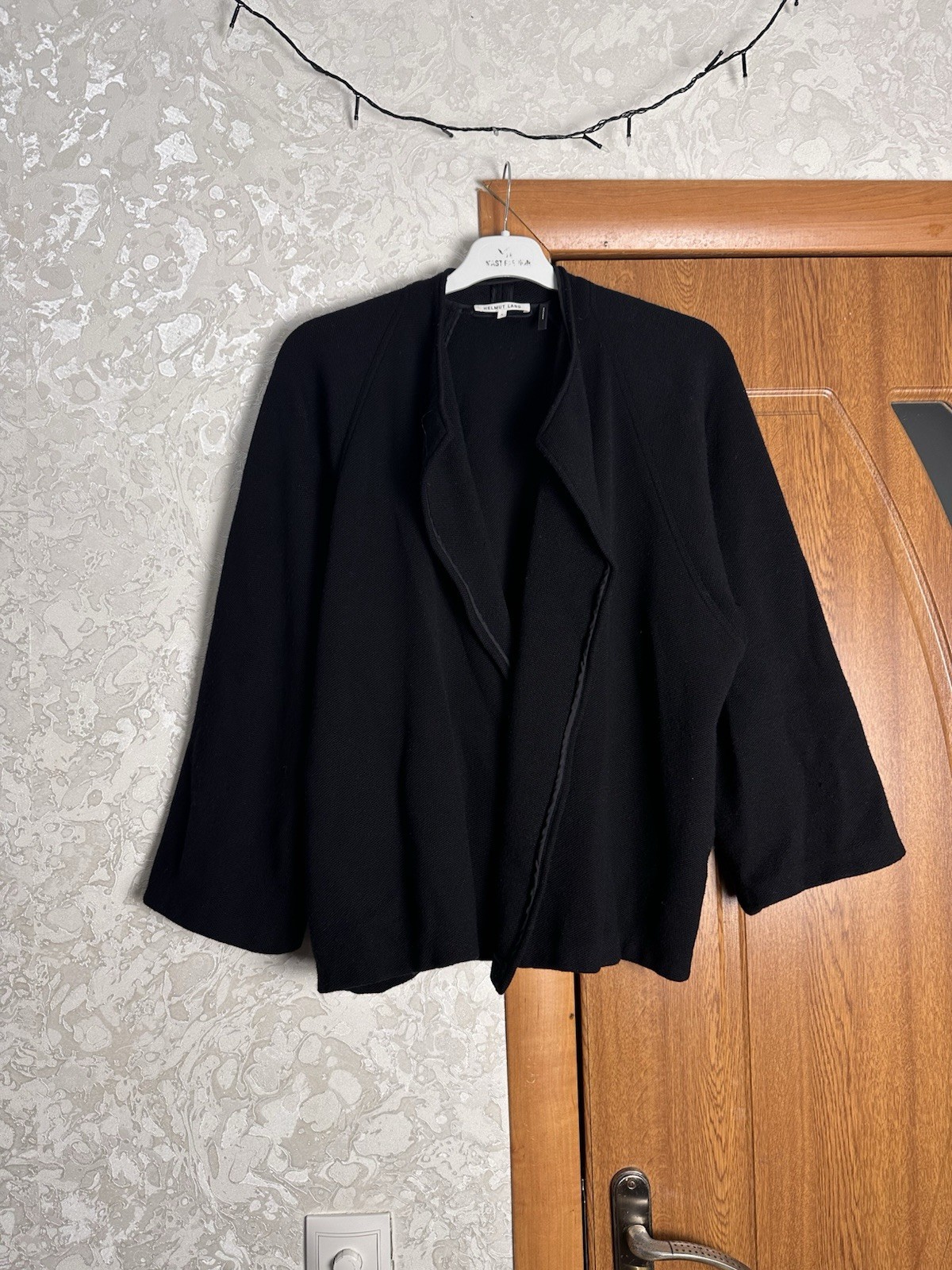 Rare Helmut Lang Wool Avantgarde Cardigan Woman Size S