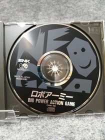 SNK Robo Army Neo Geo CD software