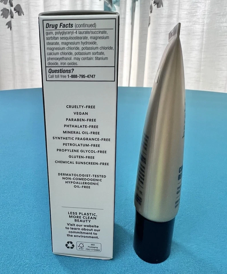 bareMinerals Complexion Rescue Tinted Hydrating Gel Cream ~ TERRA 8.5 ~ 1.18 oz - Image 4 of 4