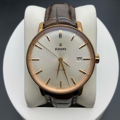 Rado Beige Dial Centrix R22861115 Men's Watch Automatic 37.7mm Date