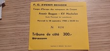 Ticket 1988 Avenir Beggen vs. KV Mechelen Cup Winners Cup