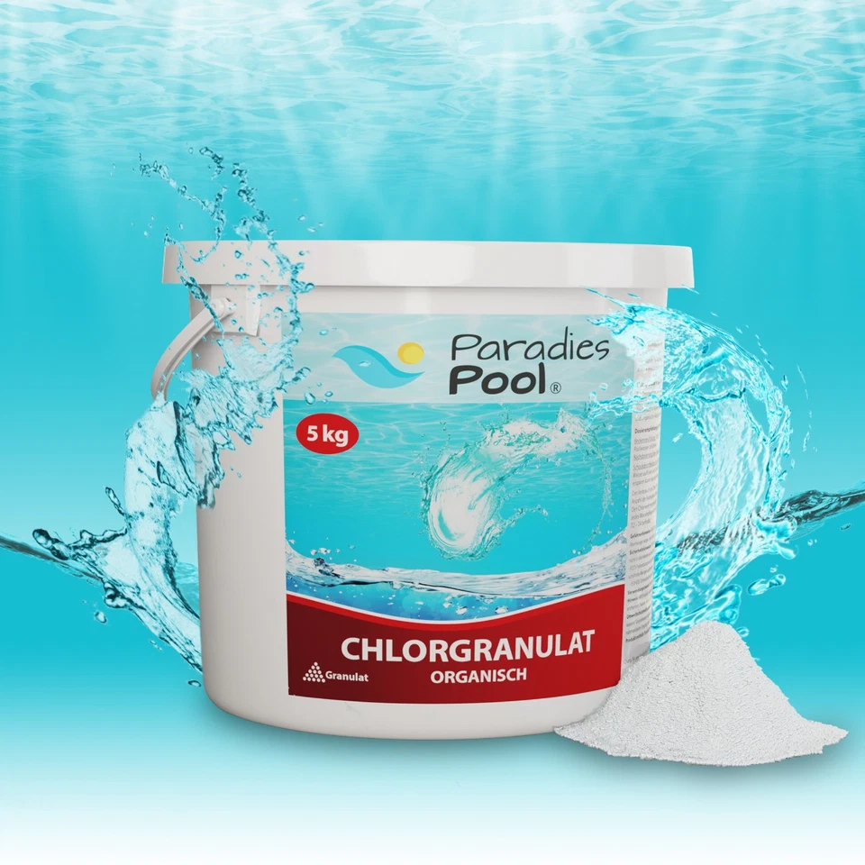 5 kg Chlor Granulat Desinfektion Wasserpflege für Pool