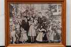 The Wizard Of Oz Framed 11"x9" Photo Munchkinland Scene — photo 1