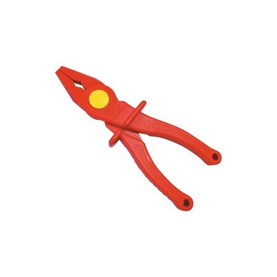 SFREYA VDE 1000V Double-Color Overmolded Insulated needle-nose pliers