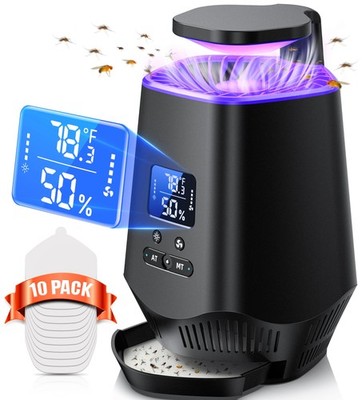 Fooxem Fruit Fly Traps for Indoors, Smart Trap Indoor Bug Zapper