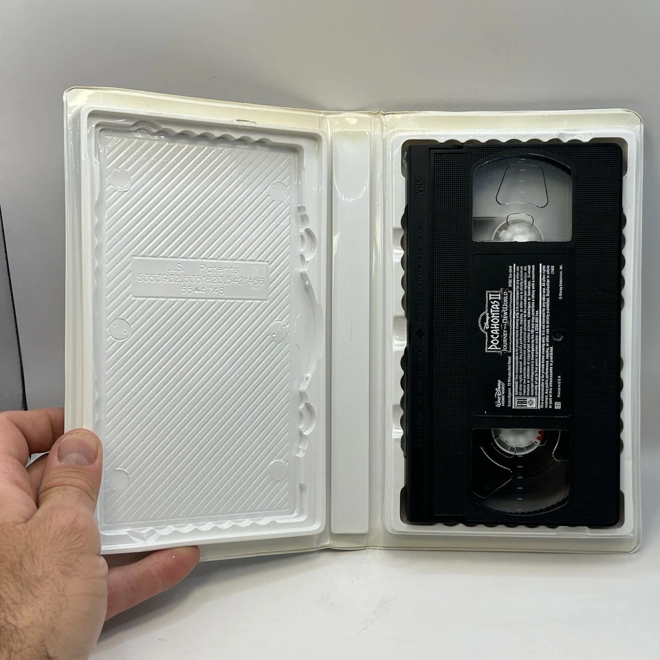 Pocahontas II Journey New World VHS Disney Video Tape Collection VTG Clamshell - Image 3 of 4