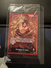 Portgas.D.Ace OP03-001 Alt Art Foil Leader Special Goods Set One Piece TCG NM
