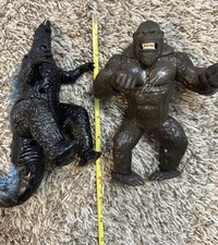 Godzilla Vs. King Kong Set Action Figures. Set Of 2.