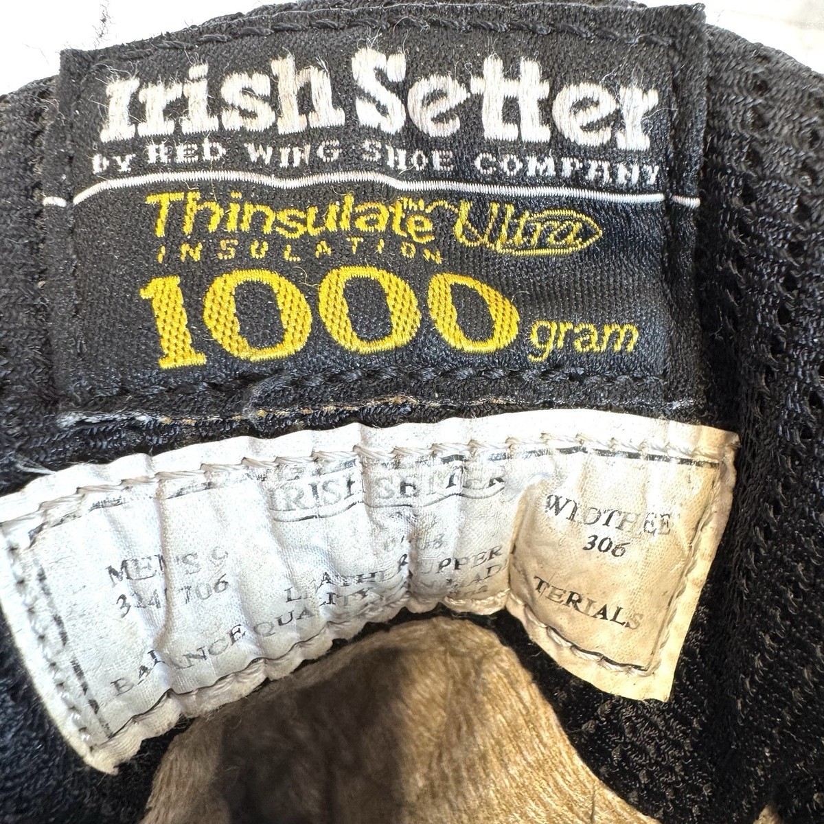 Red Wing Irish Setter Boots Men Size 9 Kiltie Hunting Gore  display picture 3