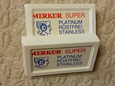 -	 Lames de rasoir Merkur platinum 3 paquets