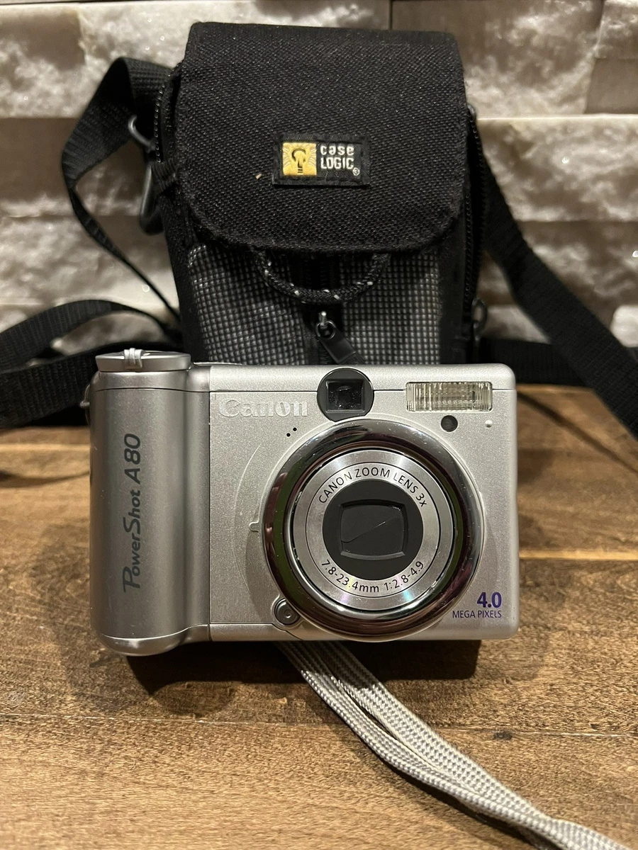Canon PowerShot A80 Digital Cameras 3-4.9 MP Maximum Resolution