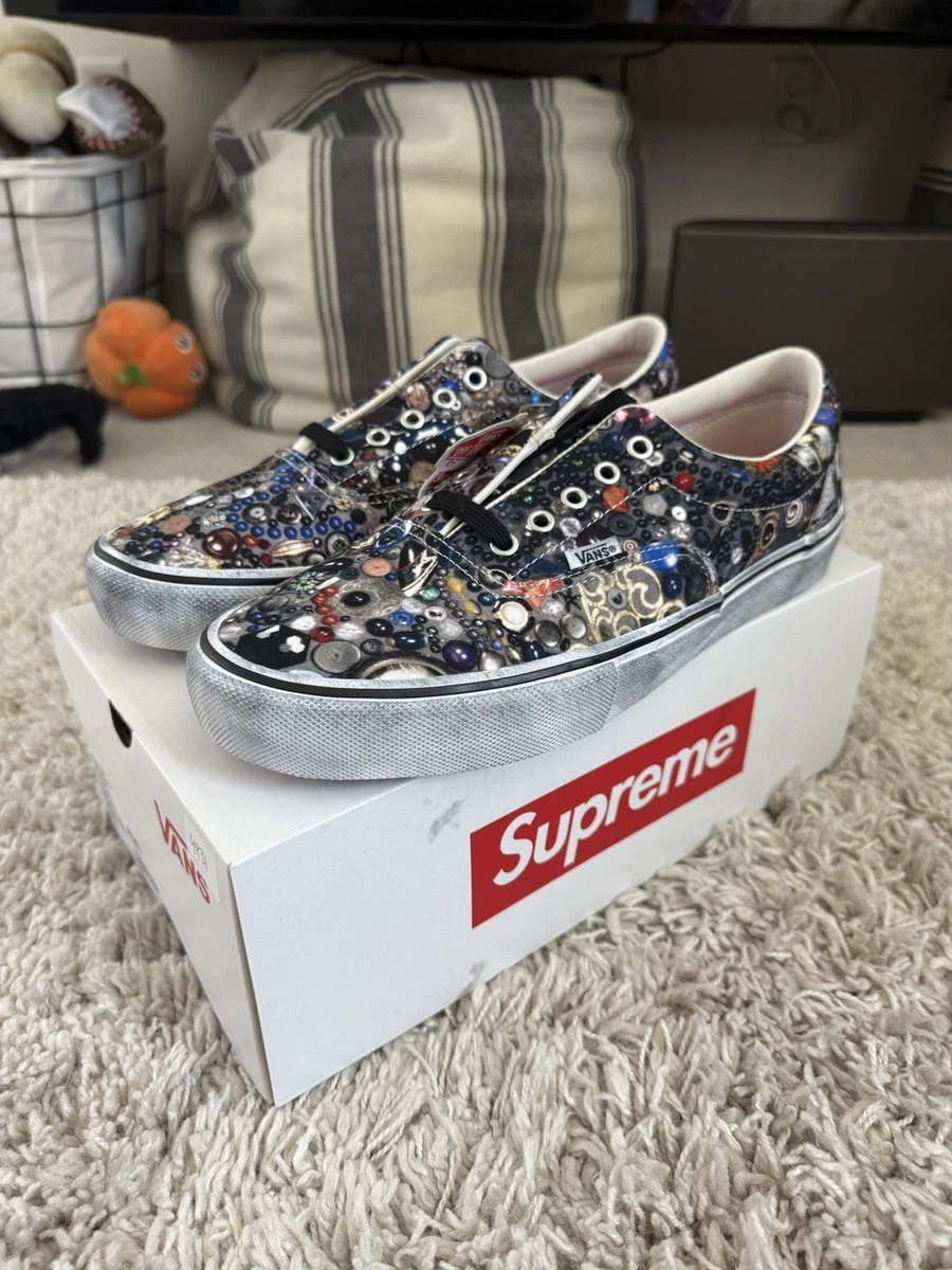 Preços baixos em Supreme x Mike Kelley x Vans Era Black | eBay