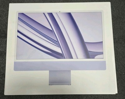 Apple iMac 2023 24'' M3 24GB RAM 2TB SSD 10 Core GPU Lila Open Box