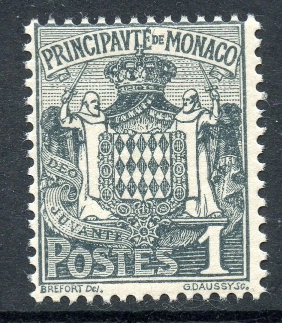 TIMBRE DE MONACO NEUF N° 73 ** ARMOIRIE - Photo 1/1