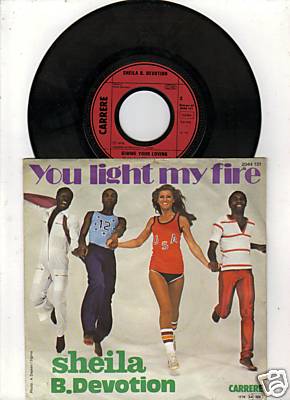 7 '' Sheila B. Devotion - you light my fire 