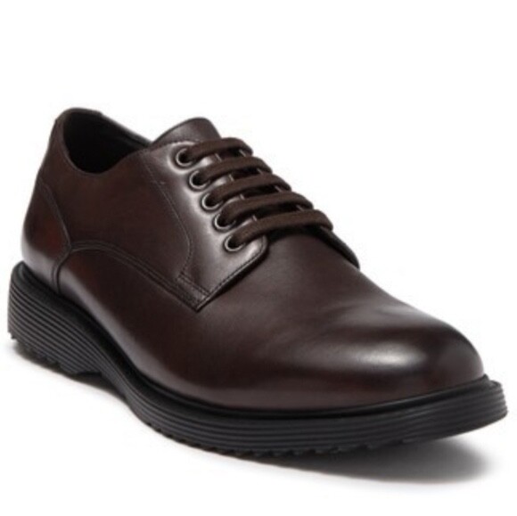 George Brown Bilt Spike Derby Bryan in Dark Brown Burnished Calf — George Cleverley main image 4
