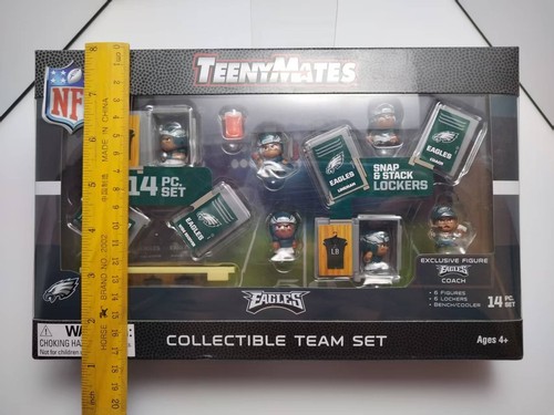 PHILADELPHIA EAGLES NFL TeenyMates Collectible Locker Room 14 Piece Team Set - Picture 9 of 10