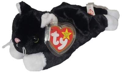 TY（感謝） Ty Beanie Baby - ZIP II the Cat 30th Anniversary Limited Edition