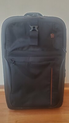 Tumi T-Tech 5622D Luggage Carry On 22'' Black & Orange Expandable Wheeled
