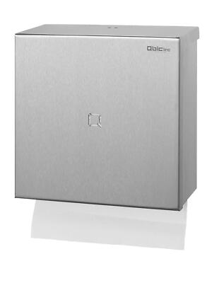 Qbic-line Papierhandtuchspender - Edelstahl - Handtuchspender