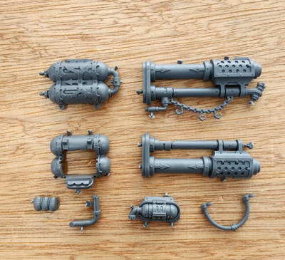 Warhammer 40k Chaos Knight Ruinator Darkflame Lance Bits