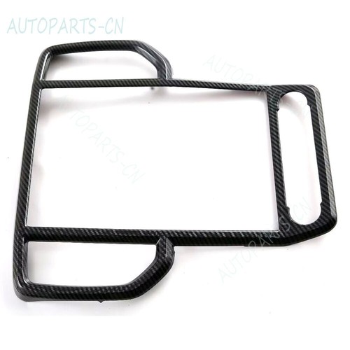 for Ford Ranger 2023-2024 ABS Carbon Fiber Middle Console Air Vent Cover Trim - Picture 7 of 23