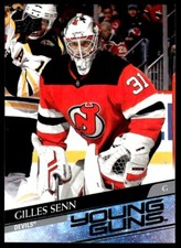 2020-21 UPPER DECK YOUNG GUNS ROOKIE Gilles Senn Rookie #453 R140