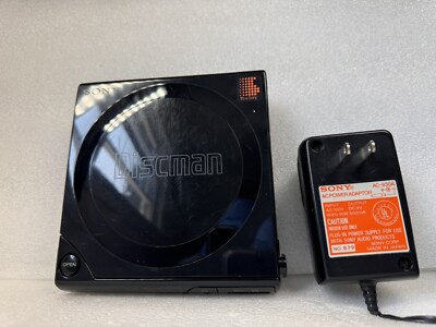 【希少品】海外仕様　SONY Discman D-3 ジャンク Vintage 1980s Sony D-3 Discman Portable CD Player (Black) | eBay