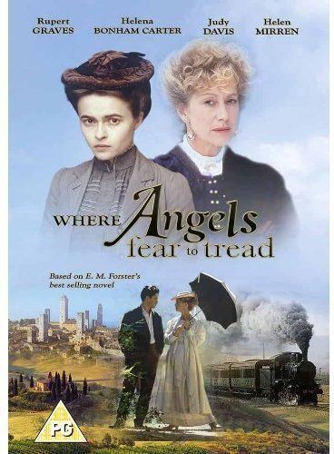 Where Angels Fear To Tread (DVD) Helena Bonham Carter Helen Mirren Judy Davis