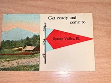 1917 SPRING VALLEY ILLINOIS Postcard