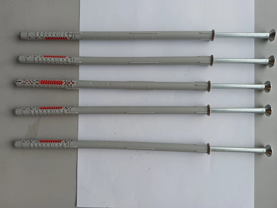 FISCHER:5 pezzi TASSELLI FISCHER DuoXpand 10x230 T-art.562162 - Immagine 4 di 4