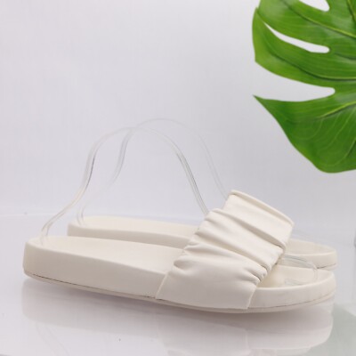 J Crew Women's Pacific Sandal Size Scrunchie Strap Slide