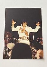 ELVIS PRESLEY ORIGINAL VINTAGE KODAK PHOTO INDIANAPOLIS, IN OCT. 5 1974 SIGNED