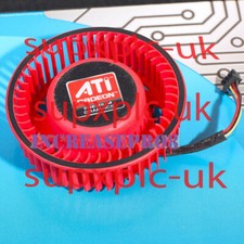75mm ATI Radeon HD 5770 5850 6850 6970 Fan Replacement 37mm 4Pin FD9238H12S R79a