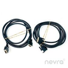 24 1 Pin Male to Male DVI-D Extension Cable E233629 AWM 20276 Lot of 2 