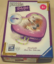 Pferde 3D Puzzle in Herzform Girly Girl Editi...