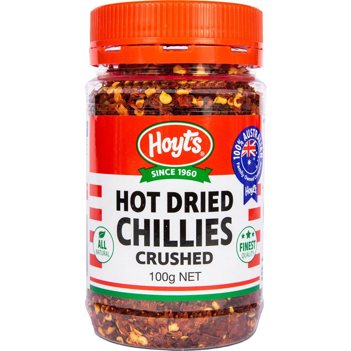 6x Hoyts Chilli Dried Crushed 100g for sale online Australia